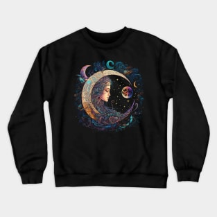 Moon Crewneck Sweatshirt